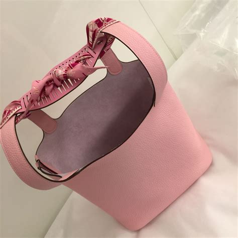 hermes picotin rose sakura|pink Hermes handbags.